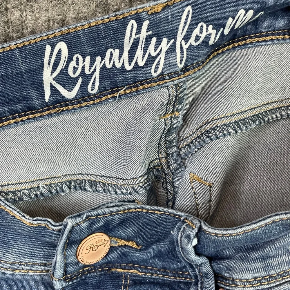 Mixed Brand Denim Shorts Bundle Women Size 8 Blue Jean Lot Distressed Cuffed 3pk